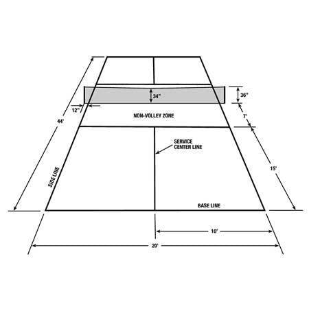 Picklenet Pickleball Replacement Net (Oval Design)