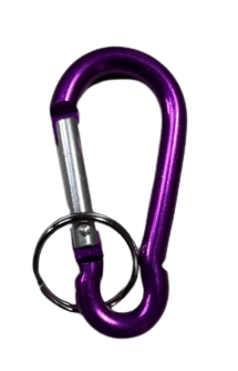 Aluminum Snap Hook Carabiner Clips Keychain