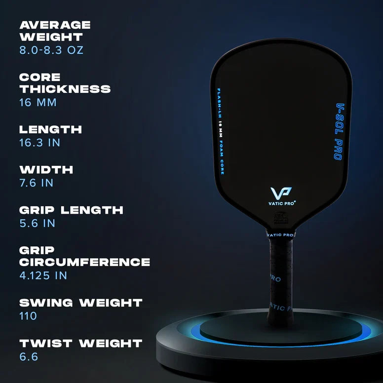 V-Sol Pro Flash And V7 Pickleball Paddle