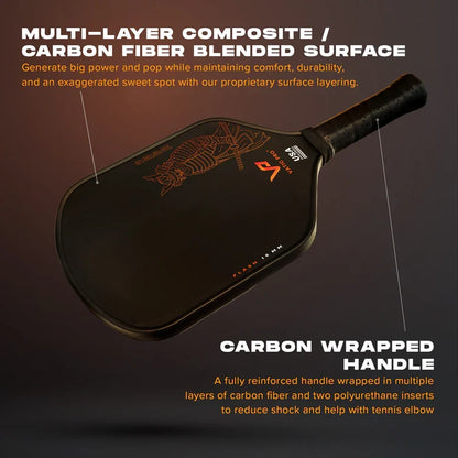 Vatic Pro Saga Flash Pickleball Paddle