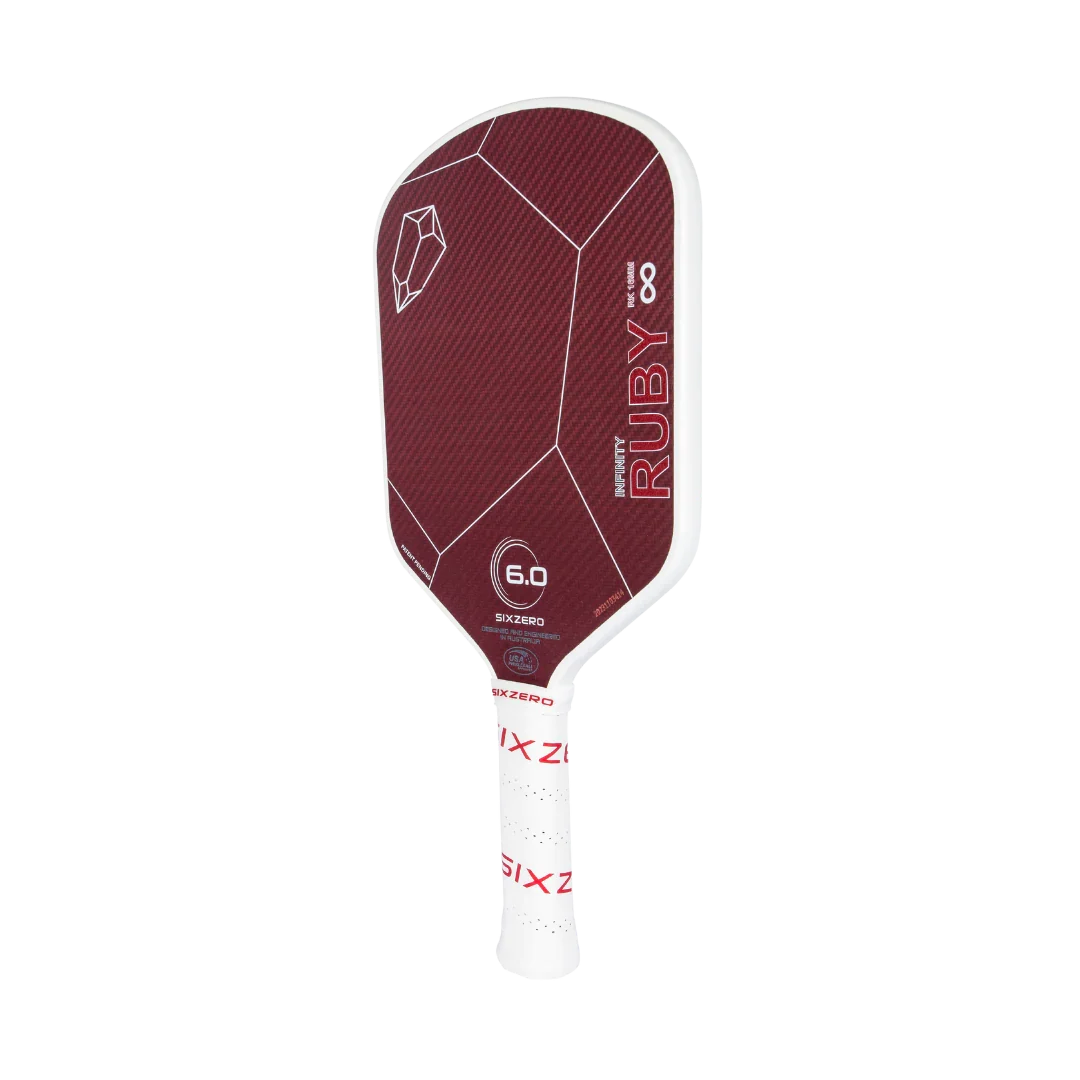 Six Zero Infinity Edgeless Ruby Pickleball Paddle