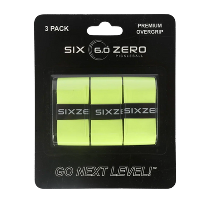 Six Zero Premium Over Grips 3 pack