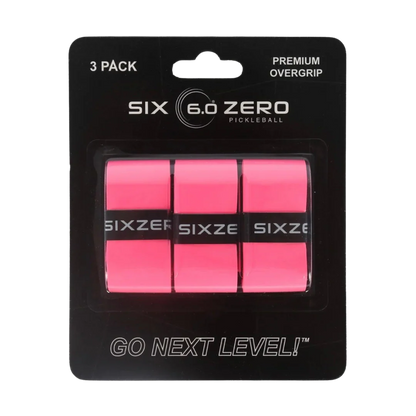 Six Zero Premium Over Grips 3 pack