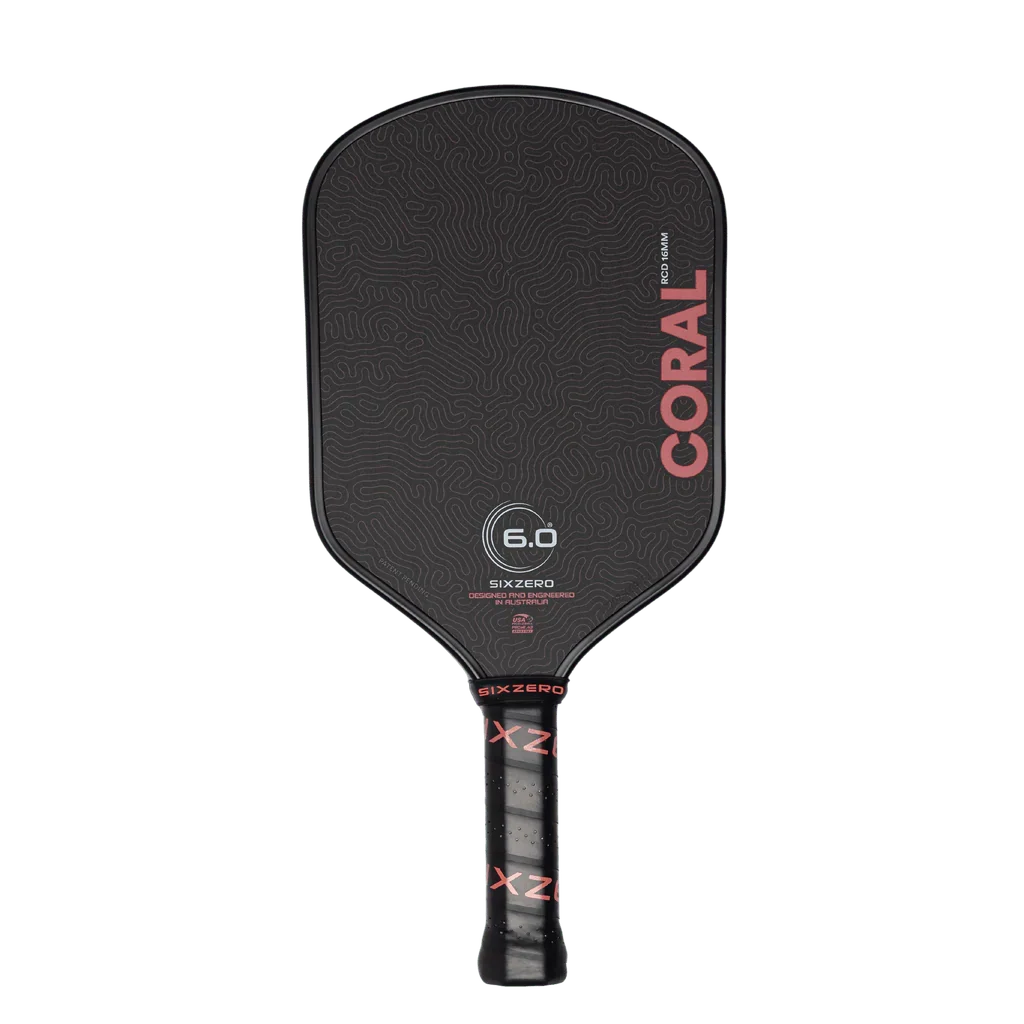 Six Zero Coral Pickleball Paddle