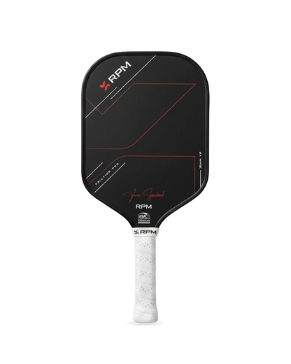 RPM Friction Pro V2 16mm Hybrid Flat Top Pickleball Paddle