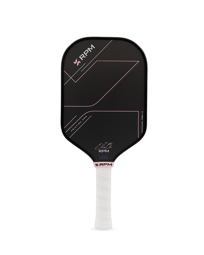 RPM Friction Pro V2 Ella Oh Pink 14mm Elongated Pickleball Paddle