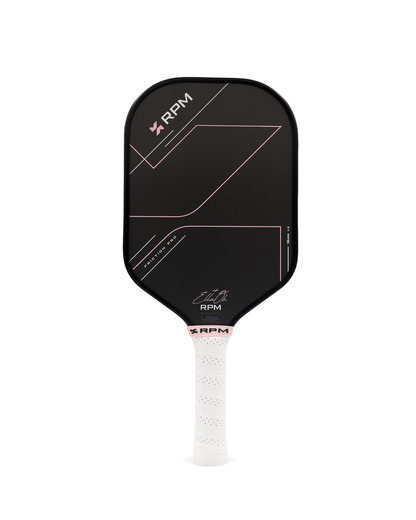 RPM Friction Pro V2 Ella Oh Pink 16mm Elongated Pickleball Paddle