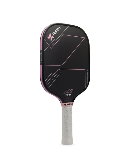 RPM Friction Pro V2 Ella Oh Pink 16mm Widebody Pickleball Paddle