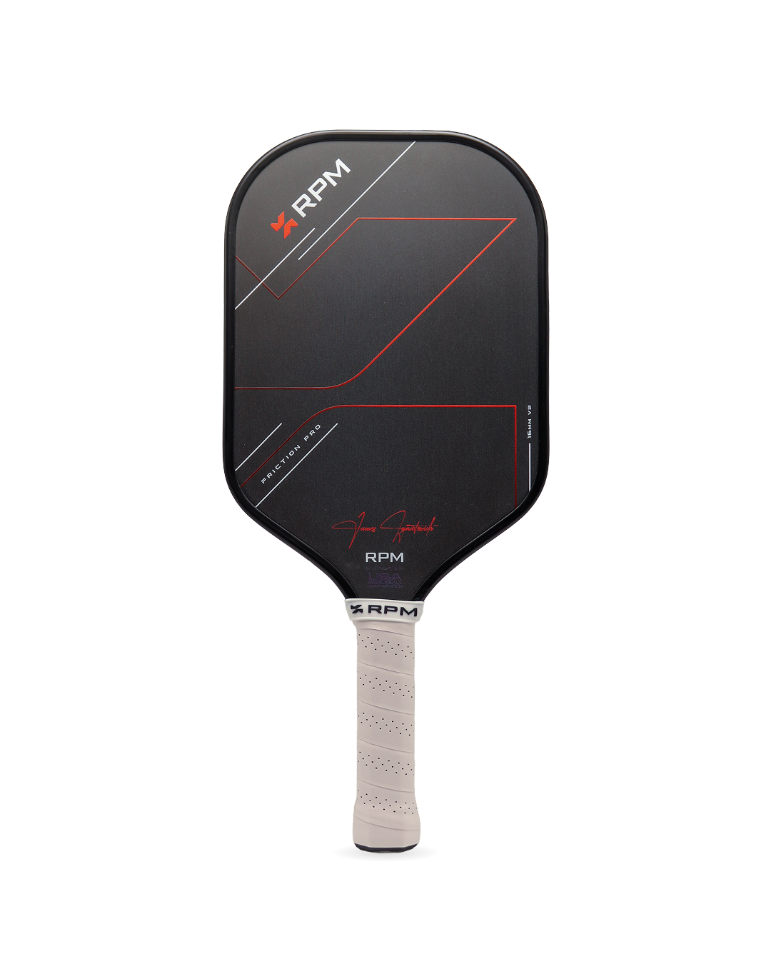 RPM Friction Pro V2 16mm Elongated Pickleball Paddle