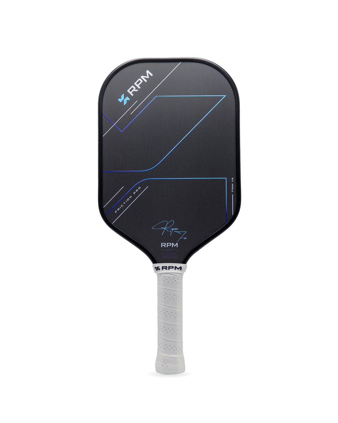 RPM Friction Pro V2 14mm Elongated Pickleball Paddle