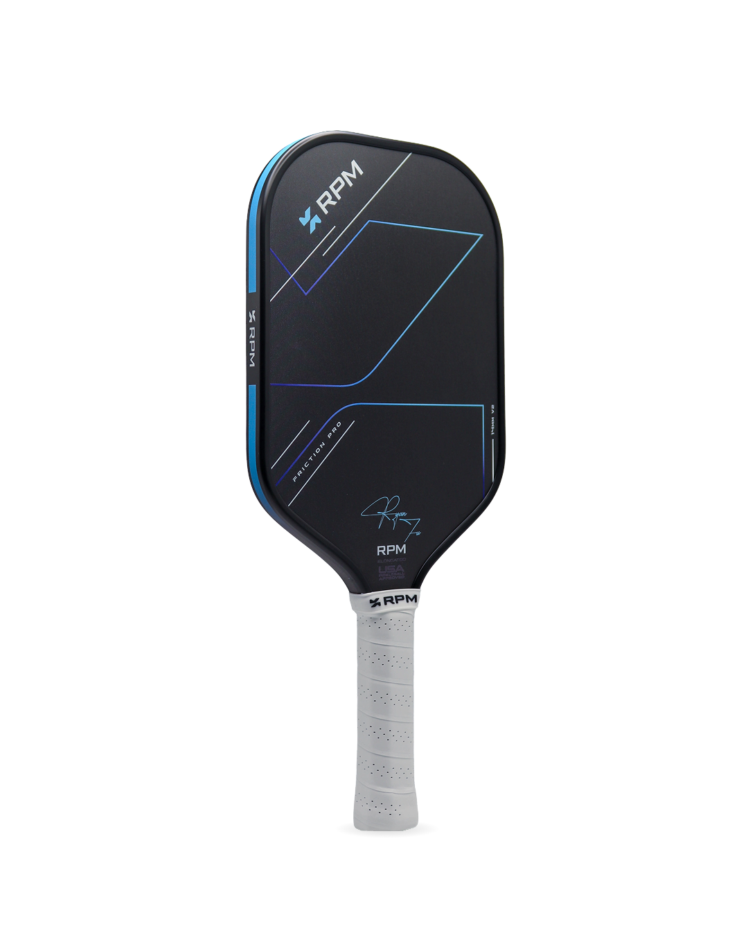 RPM Friction Pro V2 14mm Elongated Pickleball Paddle