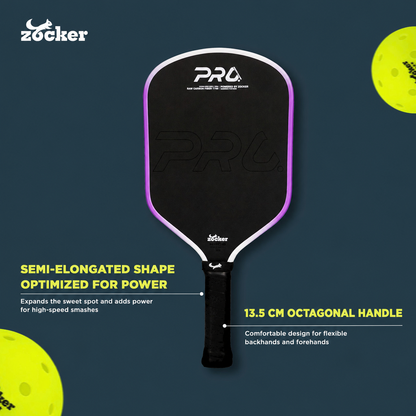 Zocker HP06 Pro Series Power Pickleball Paddle