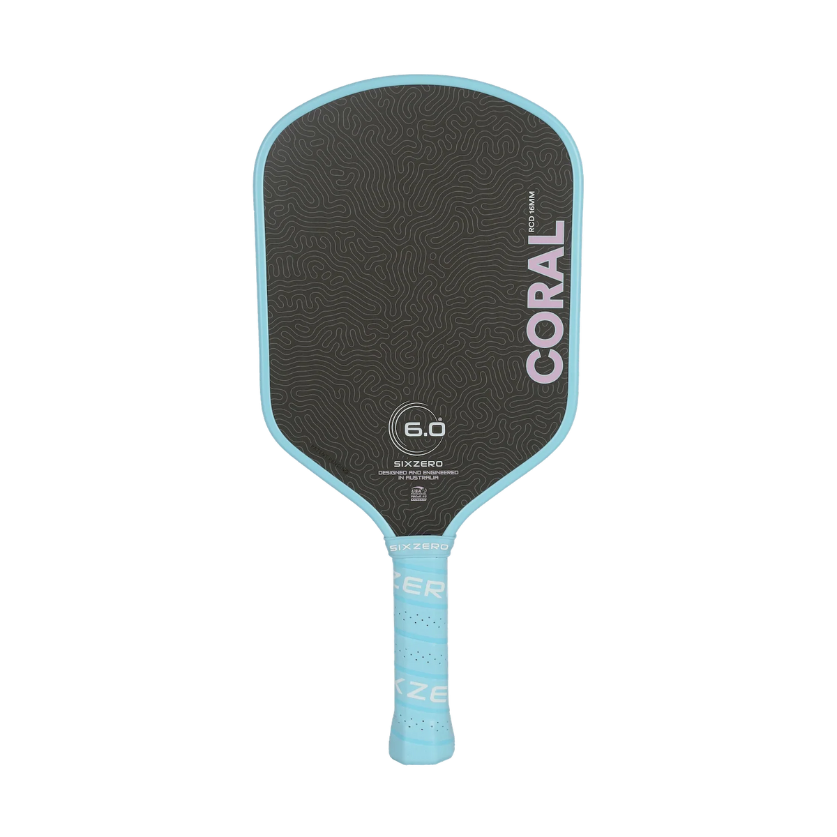 Six Zero Coral Pickleball Paddle