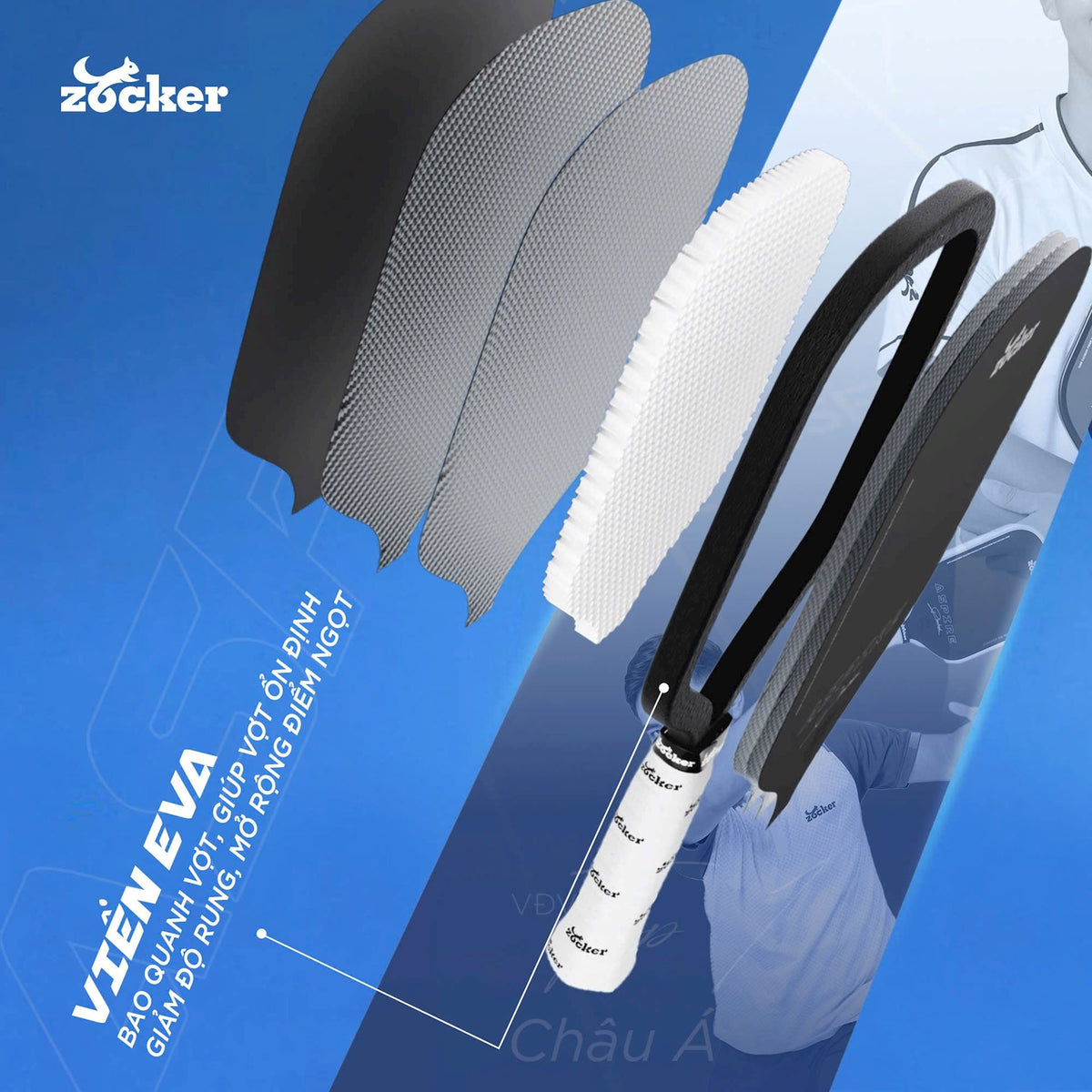 Zocker Aspire x Phuc Huynh Pickleball Paddle