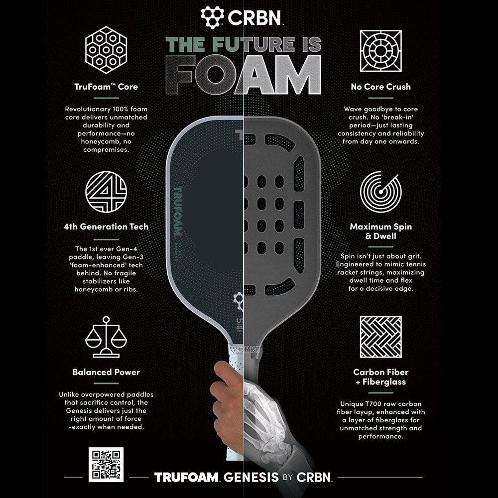 CRBN³ TF Genesis (Elongated) Pickleball Paddle