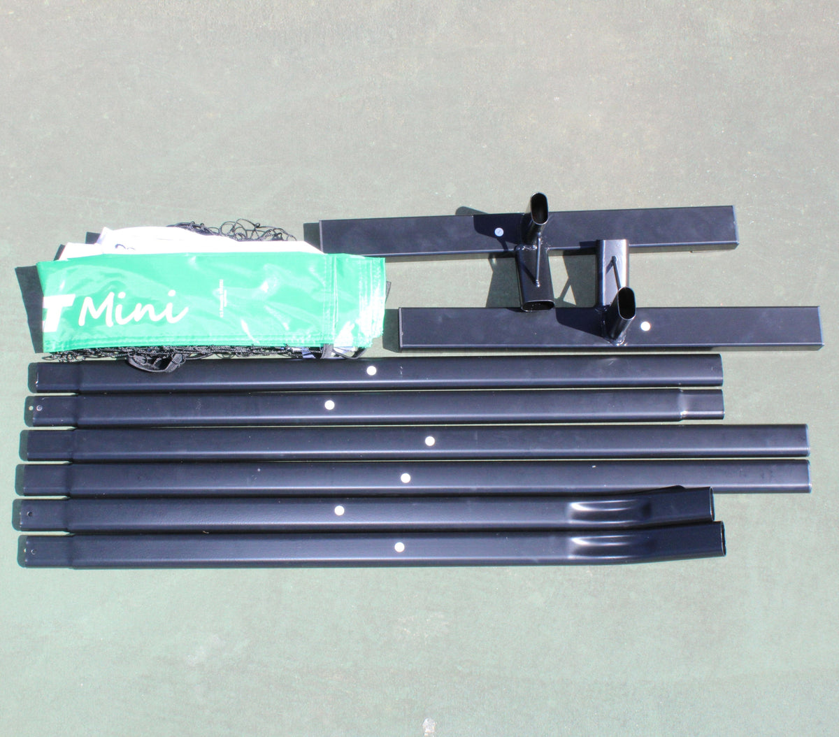 PickleNet Mini Pickleball Net System - Oval Poles