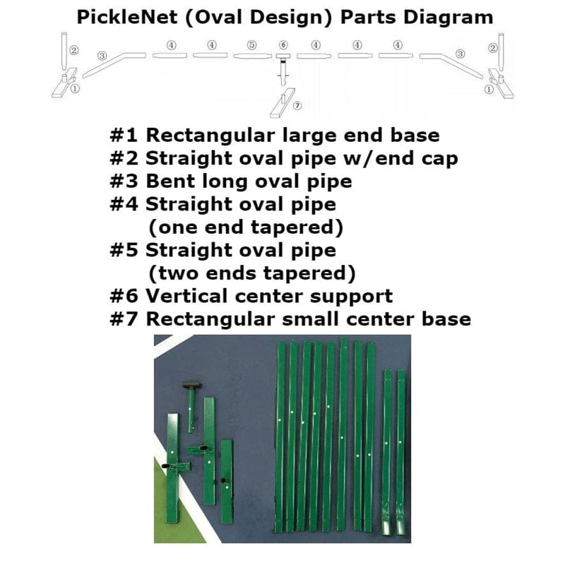 Picklenet Replacement Part #6 (Oval Design)