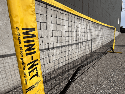Quick start Mini Pickleball & Badminton Net - Oval Poles