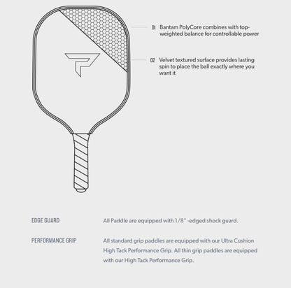 Paddletek Bantam TS-5 Pickleball Paddle
