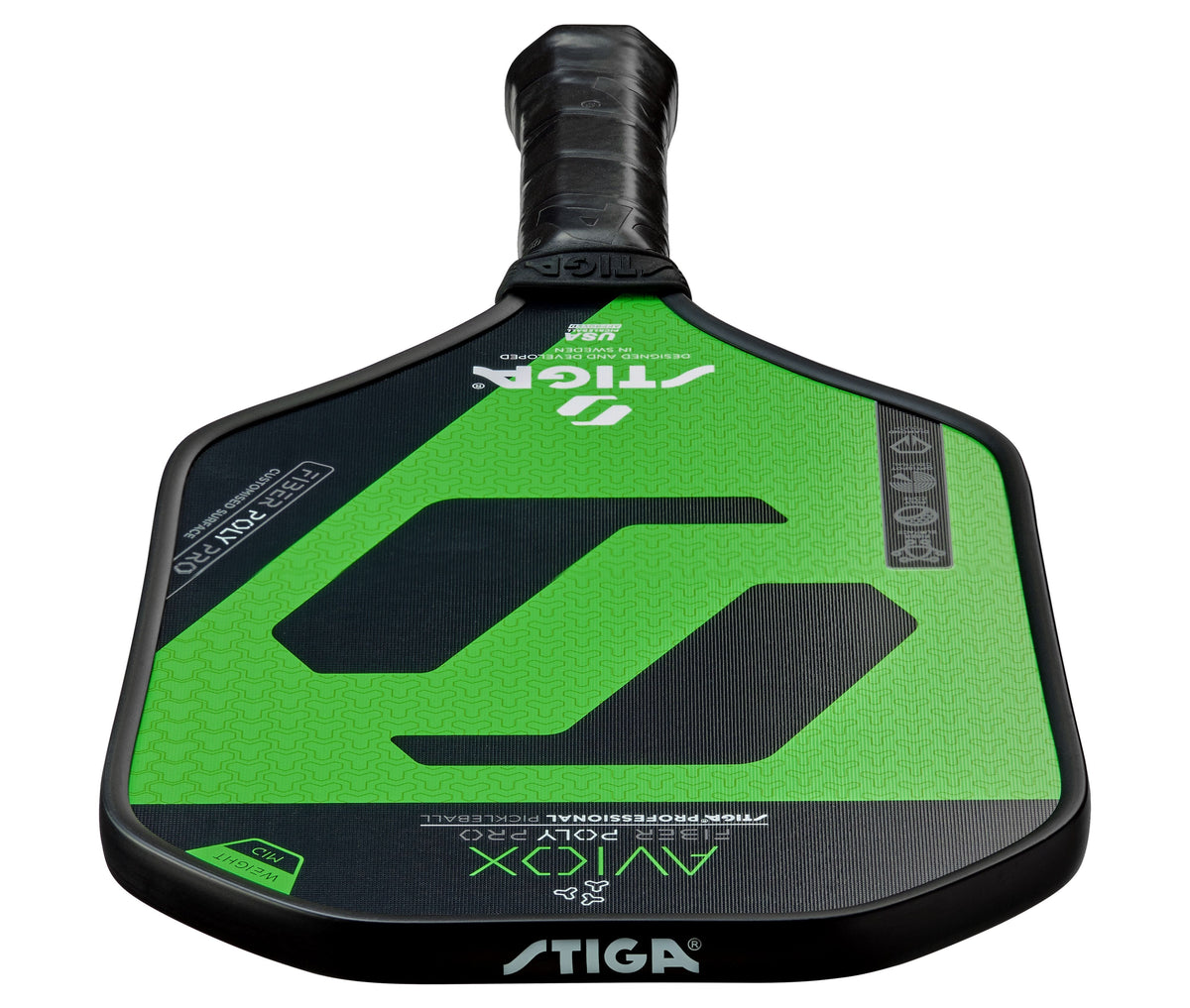Stiga Aviox Fiber Poly Pro Pickleball Paddle