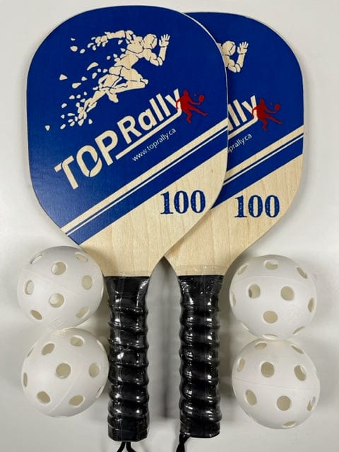 Top Rally Wood Paddle Package