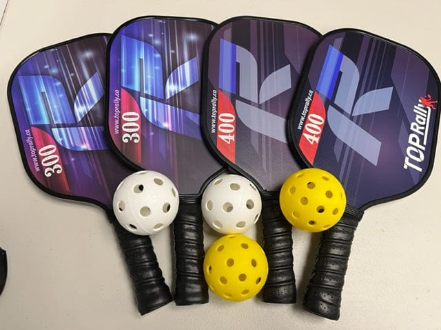Top Rally 300 Power & 400 Hybrid Paddle Package