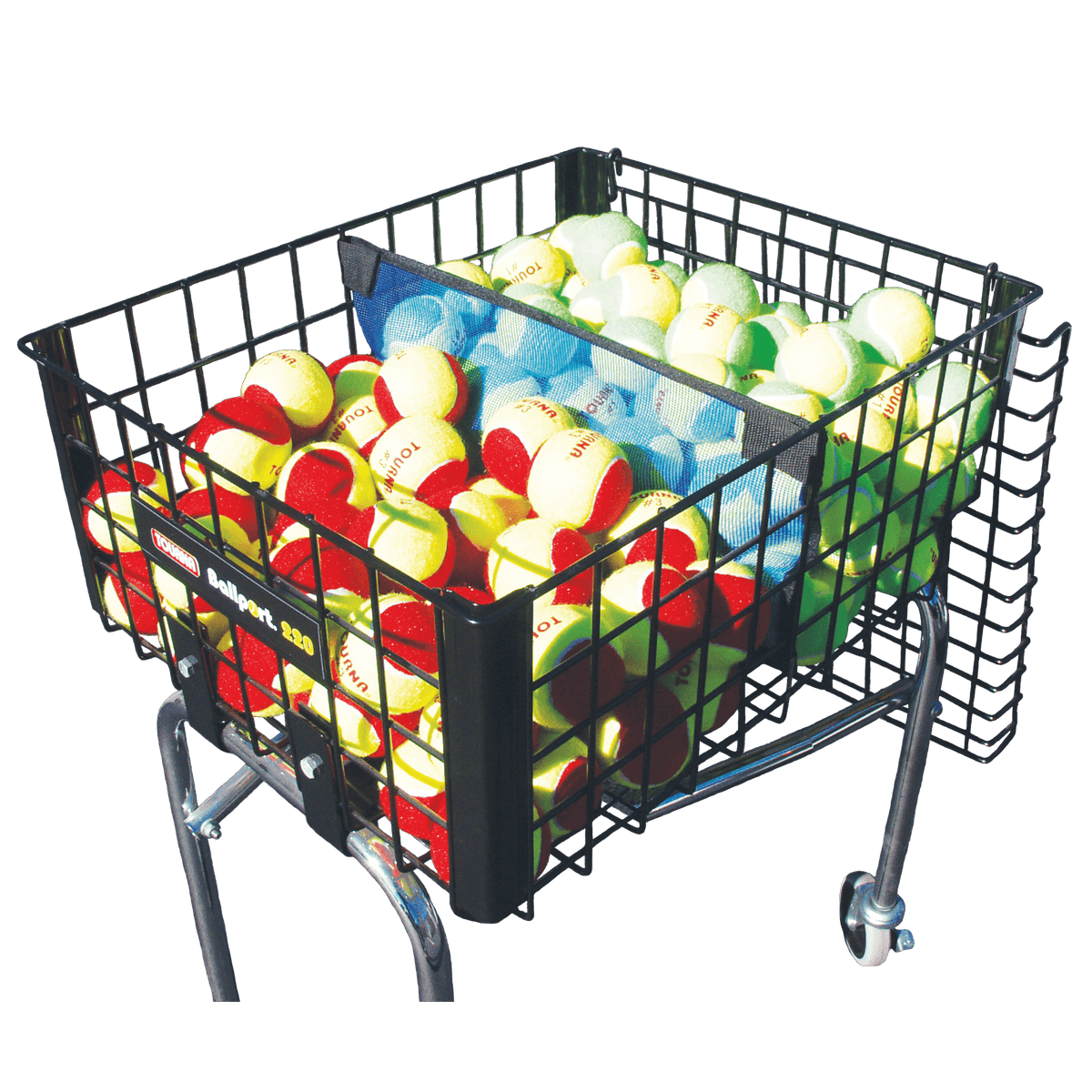 Tourna Ballport 220 Ball Travel Teaching Cart Divider