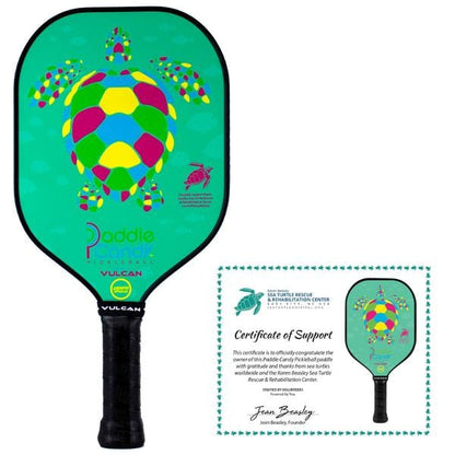 Vulcan Paddle Candy “Sea Turtle” Pickleball Paddle